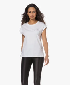 Deblon Sports Megan Logo Sport T-Shirt - Off-White -Mode Kleding 221220 ea9db382 b3c1 483c a017 287a1406944b