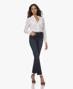 Equipment Slim Signature Gewassen Zijden Blouse - Bright White -Mode Kleding 221220 fe0540f2 711f 46ed 8181 c3608d6f6479