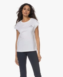 Deblon Sports Megan Logo Sport T-Shirt - Off-White -Mode Kleding 230103 11660631 03cc 4b0f 91d8 c8b6fea7f264