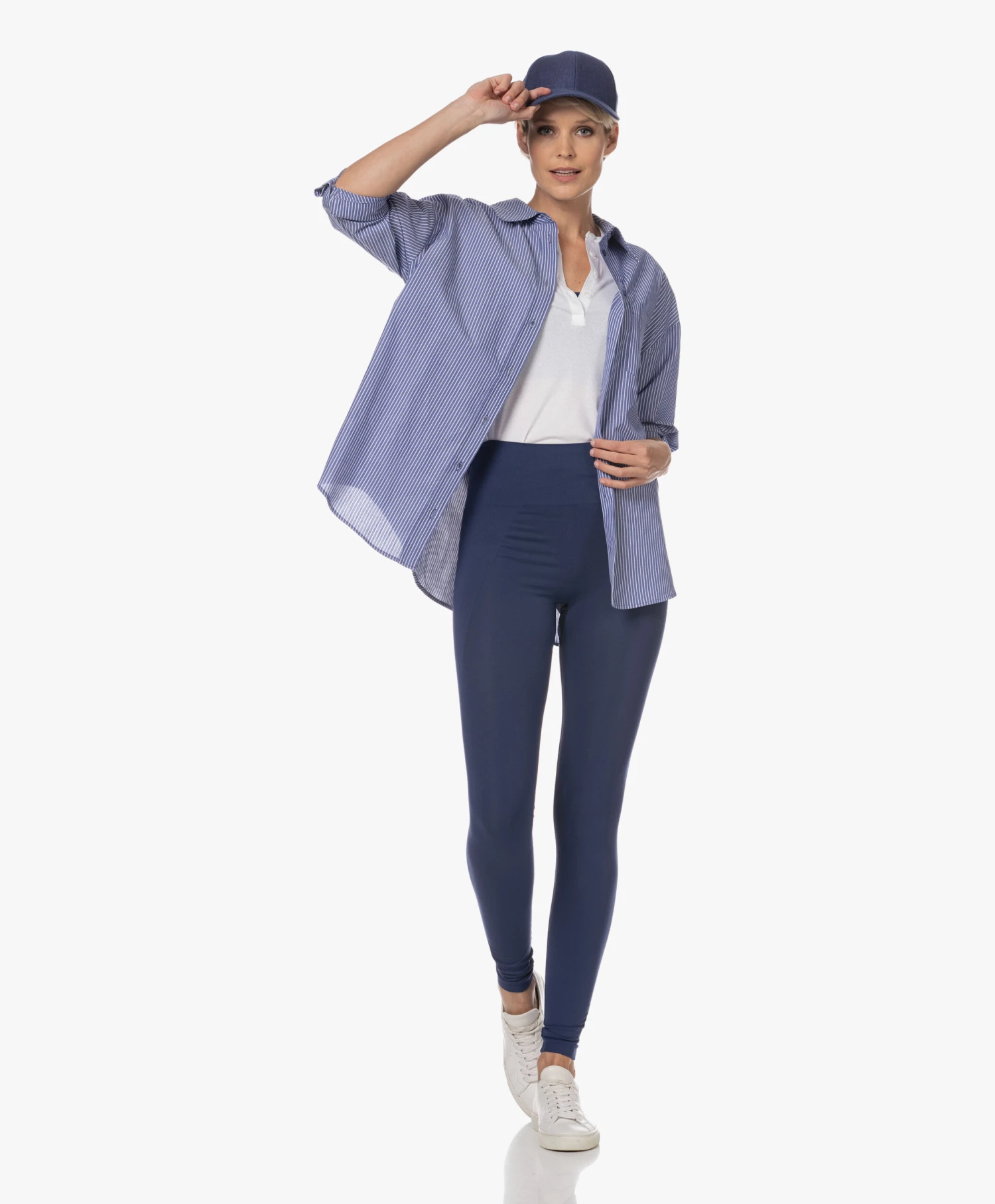 Varsity Headwear Linnen Pet - Oxford Blue 13 Varsity Headwear Linnen Pet - Oxford Blue - Afbeelding 13