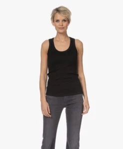 Róhe Ribgebreide Katoenen Tanktop - Zwart 20 Róhe Ribgebreide Katoenen Tanktop - Zwart -Mode Kleding 230105 ba859616 c151 4ecc a9c8 d327688ae32c