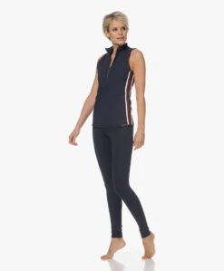 Deblon Sports Rosy Compressie Coltop - Navy/Bordeaux/Off-White -Mode Kleding 230105 f3578f48 affb 4e74 ae3e 39f1ceb00462