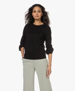 Plein Publique La Coeur Merino Wollen Trui - Zwart -Mode Kleding 230110 362d6fa1 579a 4956 9759 96d47c84f8aa