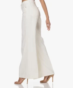 Frame Le Palazzo Puur Katoenen Flared Jeans - Off-White -Mode Kleding 230111 2335cbe3 fb10 40c0 84d7 f399c86a1a97