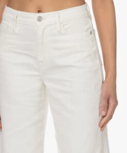 Frame Le Palazzo Puur Katoenen Flared Jeans - Off-White -Mode Kleding 230111 244d0a0e 3e80 4d04 b80c 778bd8b1b5eb