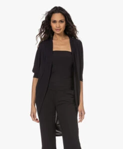 Japantky Renky Travel Jersey Kimono - Diepzwart -Mode Kleding 230111 5b20be8b 7e00 433b 87a5 f56707c58834