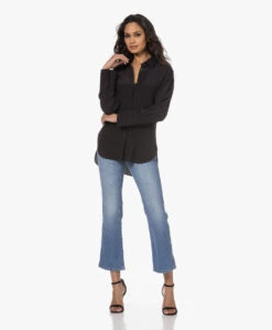 Joseph Joe Zijden Crêpe De Chine Overhemdblouse - Zwart -Mode Kleding 230111 736c871c 1ef3 4098 be67 9e0f9affa55d