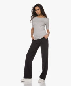 Majestic Filatures Soft Touch Boothals T-Shirt - Lichtgrijs Mêlee -Mode Kleding 230111 898c2d06 f6f5 441c 84df 36848b05c447