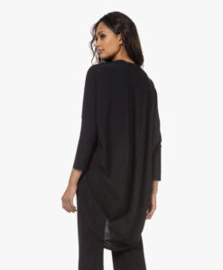 Japantky Renky Travel Jersey Kimono - Diepzwart -Mode Kleding 230111 8d99f6e9 5ff8 44a4 9b10 42219563c91d