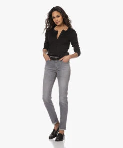 Closed Lizzy Power Stretch Jeans - Middengrijs -Mode Kleding 230111 c07916e8 e334 410f a58e 15f2b0beea92