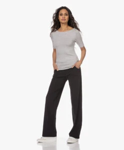 Majestic Filatures Soft Touch Boothals T-Shirt - Lichtgrijs Mêlee -Mode Kleding 230111 e631fc24 a0ae 49f9 8929 838366fd4721