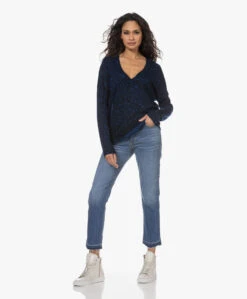 Zadig & Voltaire Boyfit Katoenmix Stretch Jeans - Blauw -Mode Kleding 230112 2bfc7fd6 89d6 42f5 a0bc 837047c4750d