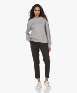 Filippa K Soft Sport Tencel Mix Sweatshirt - Lichtgrijs -Mode Kleding 230112 a2352fb2 7855 4de2 9afb 09764f2baba2