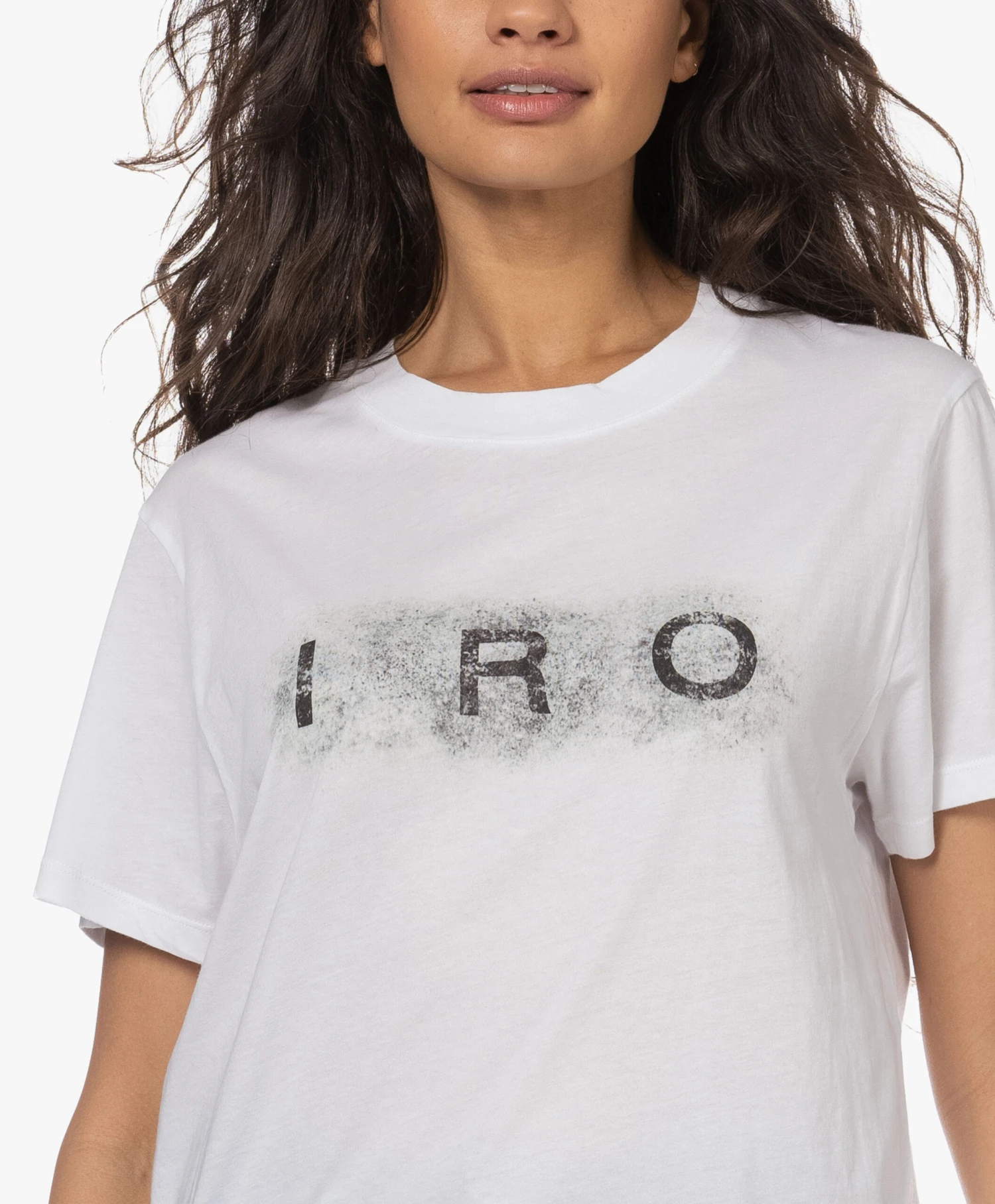 Iro Marcella Korte Mouwen Logo T-Shirt - Wit 7 Iro Marcella Korte Mouwen Logo T-Shirt - Wit - Afbeelding 7