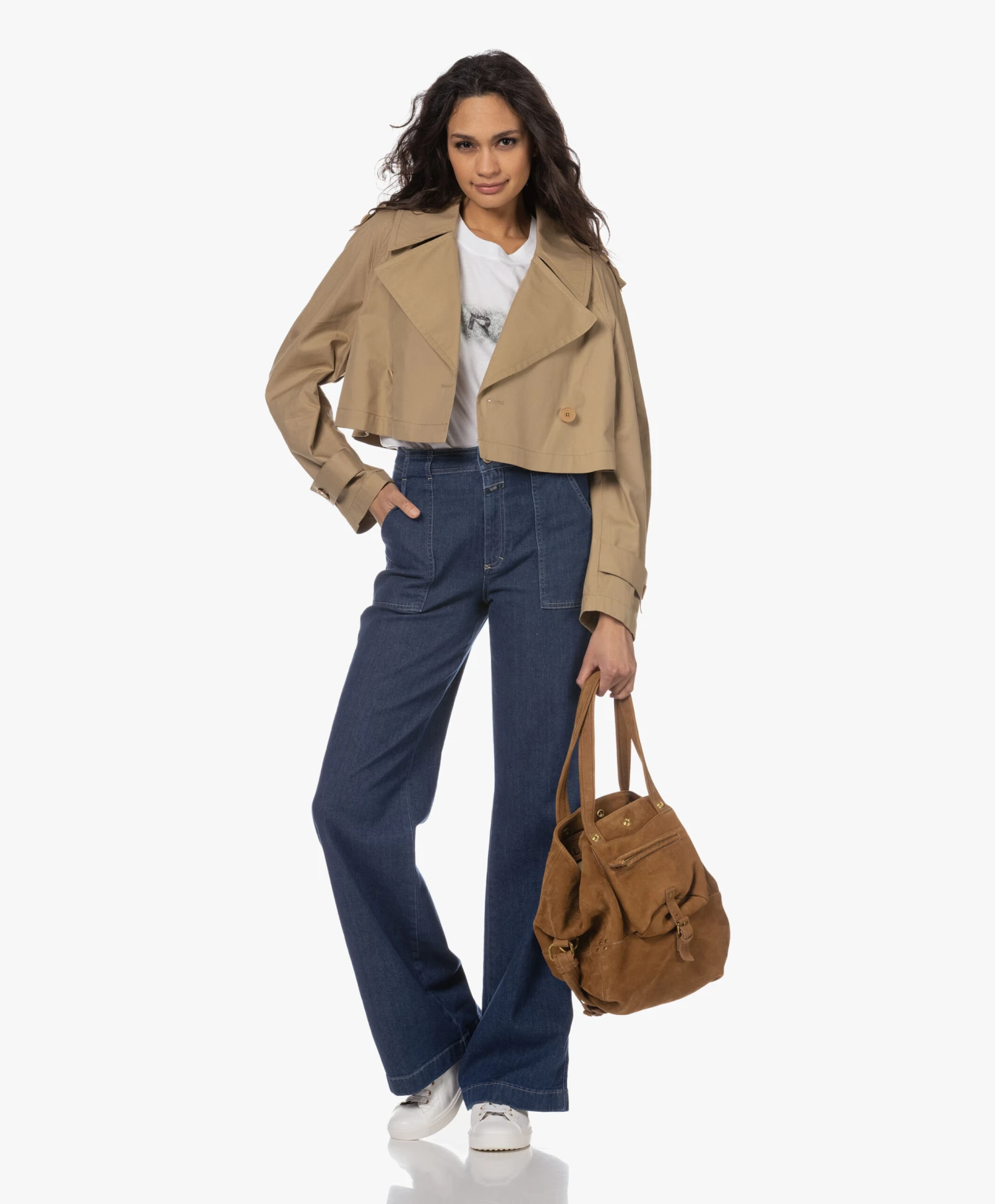 Iro Marcella Korte Mouwen Logo T-Shirt - Wit 10 Iro Marcella Korte Mouwen Logo T-Shirt - Wit - Afbeelding 10