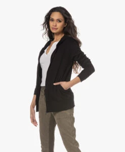 Majestic Filatures Soft Touch Sweatervest - Zwart -Mode Kleding 230118 8b2b5e85 cee7 4f9c 8905 0a3d556a373b