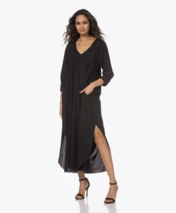 Japantky Iwao Travel Jersey Maxi A-Lijn Jurk - Diepzwart 17 Japantky Iwao Travel Jersey Maxi A-Lijn Jurk - Diepzwart -Mode Kleding 230119 156304b7 e886 4aa7 bb17 83bfcd6ff0ee