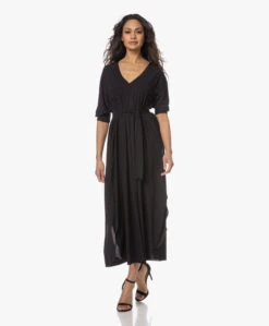 Japantky Iwao Travel Jersey Maxi A-Lijn Jurk - Diepzwart 24 Japantky Iwao Travel Jersey Maxi A-Lijn Jurk - Diepzwart -Mode Kleding 230119 5b3a7f15 aa64 4b0b 9aaa 0a2e66a483da