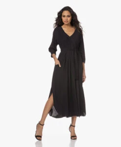 Japantky Iwao Travel Jersey Maxi A-Lijn Jurk - Diepzwart 21 Japantky Iwao Travel Jersey Maxi A-Lijn Jurk - Diepzwart -Mode Kleding 230119 a1efe44d be37 4afa a090 007601428b09 1