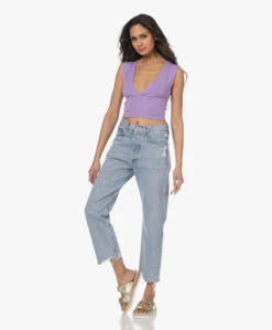 Agolde 90'S Cropped Jeans Met Rechte Pijpen - Nerve -Mode Kleding 230125 5f3c8f6b 1fea 42cf b038 f2cf327ea1bb