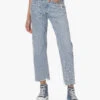 Agolde 90'S Cropped Jeans Met Rechte Pijpen - Nerve