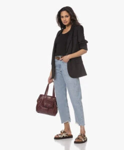 Agolde 90'S Cropped Jeans Met Rechte Pijpen - Nerve -Mode Kleding 230125 da137eb2 a8aa 4b60 a1e0 006651d8ae76