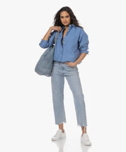 Agolde 90'S Cropped Jeans Met Rechte Pijpen - Nerve -Mode Kleding 230125 dbb128df 2b17 4a43 81ce 2af59f7c8579