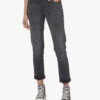 Denham Monroe Lg Girlfriend Fit Jeans - Grijs