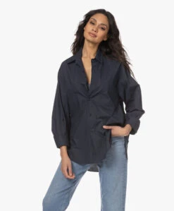 Citizens Of Humanity Kayla Katoenen Poplin Overhemdblouse - Navy 15 Citizens Of Humanity Kayla Katoenen Poplin Overhemdblouse - Navy -Mode Kleding 230126 4e6cd2c9 7cbf 4084 a4b9 3ff7e5caf9f8