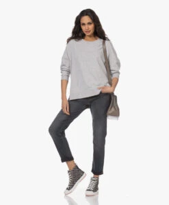 Denham Monroe Lg Girlfriend Fit Jeans - Grijs -Mode Kleding 230126 824fe16e a554 462d b58e 2ba5c309c5cf