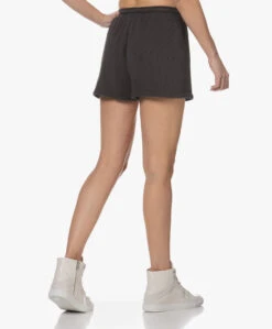 American Vintage Hapylife French Terry Short - Vintage Carbon -Mode Kleding 230130 2afd8734 7f8c 4b84 8a24 60e22d442503