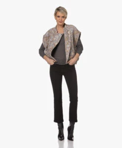 Frame Le Cropped Mini Boot Stretch Jeans - Zwart -Mode Kleding 230130 3dddfef6 7d36 46c9 9c85 c7ab198387d9