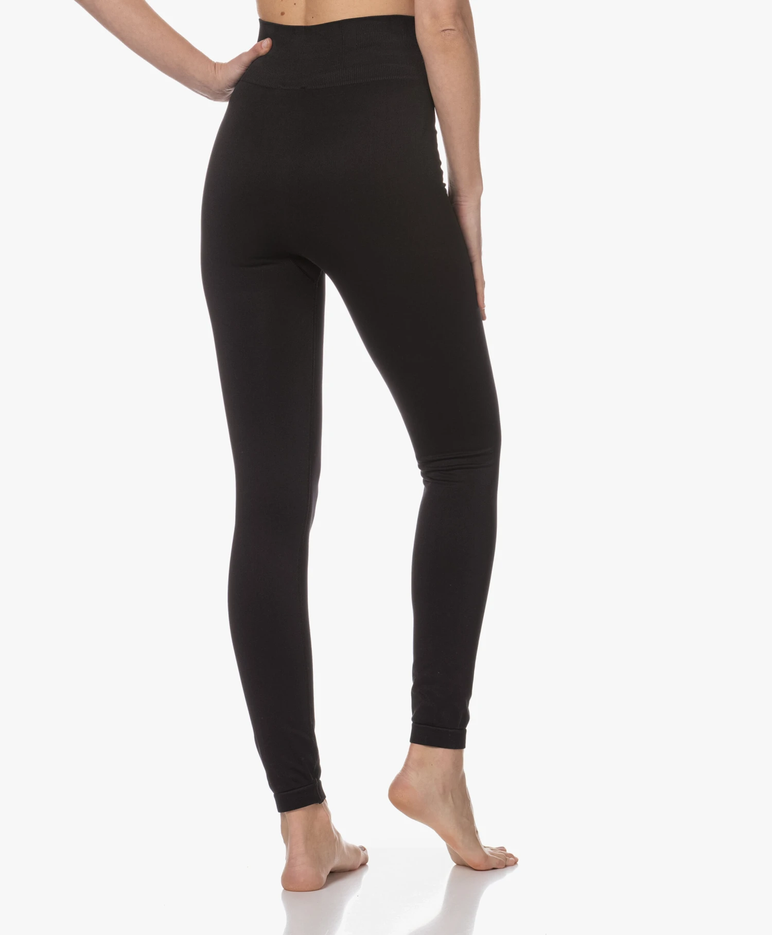 Closed Jersey Legging Met Hoge Taille - Zwart 4 Closed Jersey Legging Met Hoge Taille - Zwart - Afbeelding 4