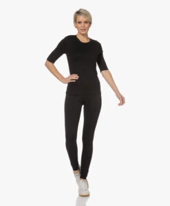 Closed Jersey Legging Met Hoge Taille - Zwart 21 Closed Jersey Legging Met Hoge Taille - Zwart -Mode Kleding 230130 51f44fc6 e860 4499 96bd c22ca9b8619d