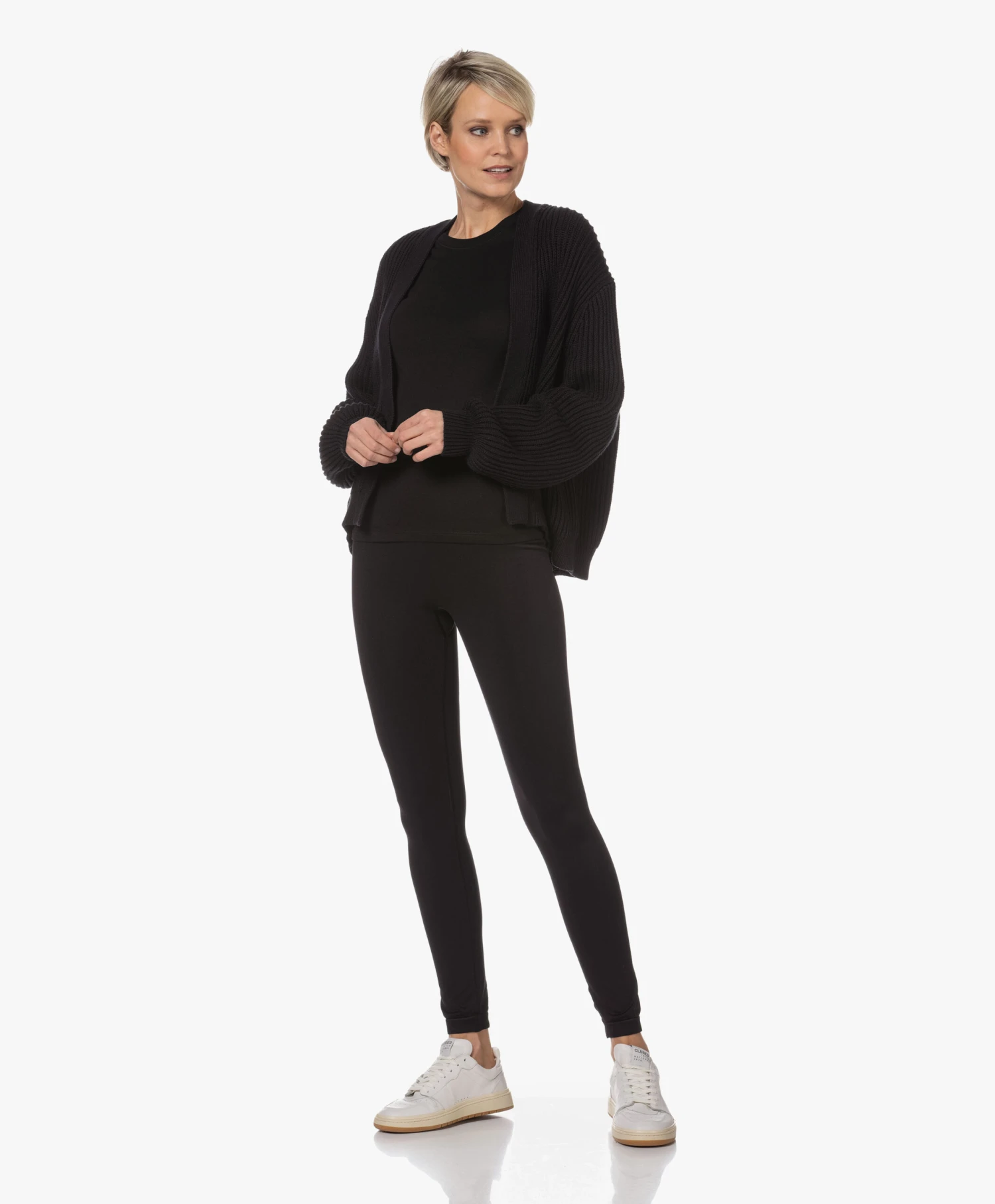 Closed Jersey Legging Met Hoge Taille - Zwart 13 Closed Jersey Legging Met Hoge Taille - Zwart - Afbeelding 13