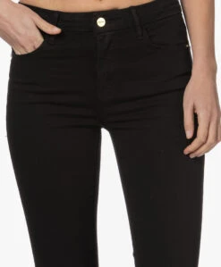Frame Le Cropped Mini Boot Stretch Jeans - Zwart -Mode Kleding 230130 9f137eed 4703 4cd7 964d 29a317e8cd18