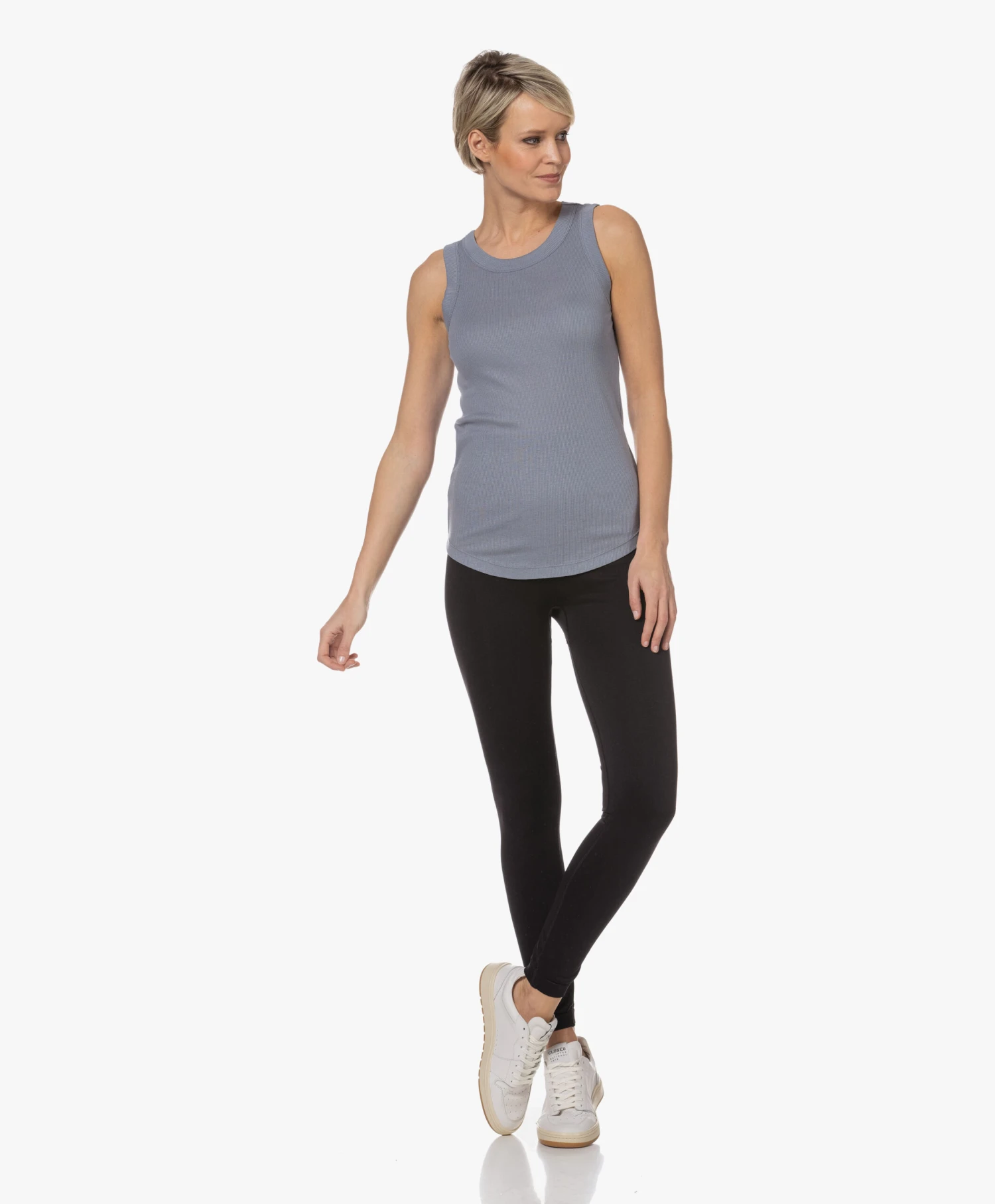 Closed Jersey Legging Met Hoge Taille - Zwart 5 Closed Jersey Legging Met Hoge Taille - Zwart - Afbeelding 5