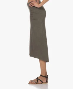 James Perse Aangerimpelde Jersey Midi Rok - Platoon -Mode Kleding 230201 32ba0df2 fdbf 4e43 8b77 35f86126dbdd