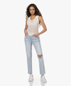 Re/Done 80S Slim Straight Ripped Jeans - Donna -Mode Kleding 230202 547e3b09 a8fa 4484 a1a6 f8344e02dce3