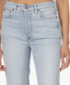 Re/Done 80S Slim Straight Ripped Jeans - Donna -Mode Kleding 230202 5e4761c8 01fb 4376 9ef1 ba772b11d970