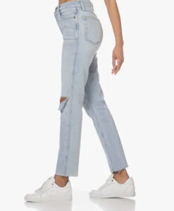 Re/Done 80S Slim Straight Ripped Jeans - Donna -Mode Kleding 230202 7fc0a08f 1320 4b2f b79d 60b330b405b3