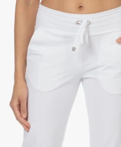 Japantky Yopi Travel Jersey Broek - Wit -Mode Kleding 230207 4d0480f1 2d95 4e88 8af7 4d9d3abae9a2