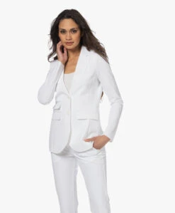 Japantky Yuu Getailleerde Blazer - Wit -Mode Kleding 230207 a30a619b fc51 48f1 8f9f c0b08897ba2c