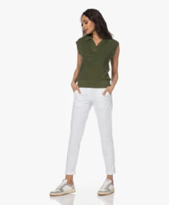 Japantky Yopi Travel Jersey Broek - Wit -Mode Kleding 230207 bf47d454 1118 4ca6 93fa 68e1109488fe