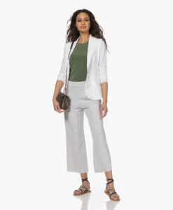 Japantky Danno Travel Jersey Blazer - Wit -Mode Kleding 230208 433022e3 3bf7 4f5a a1d0 9e496bfe7d6e