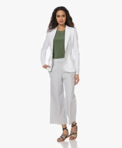 Japantky Danno Travel Jersey Blazer - Wit -Mode Kleding 230208 5ed69103 55b9 4aa9 a930 c4860ad9b619