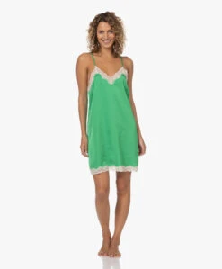 Love Stories Willow Satijnen Slip Dress - Groen -Mode Kleding 230210 0abc5126 dc4f 4184 b9e6 1038649ddf2a