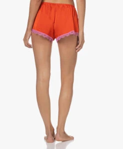 Love Stories Apollo Satijnen Shorts Met Kant - Rood -Mode Kleding 230210 11675dfb 3e25 4158 b917 345df38cb01c