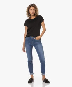 Closed Lizzy Super Stretch Denim Skinny Jeans - Middenblauw -Mode Kleding 230210 68ec8e66 87b0 4d9c 96de fd57eb3553be