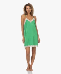 Love Stories Willow Satijnen Slip Dress - Groen -Mode Kleding 230210 6e4b7eaa 74a5 418a a586 6676b4193bbf